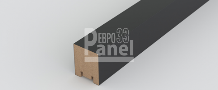 Черная 2700 х 40 х 30 мм