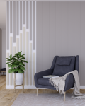 Планкен De Luxe Sandgrau  2700 х 16 х 60 мм