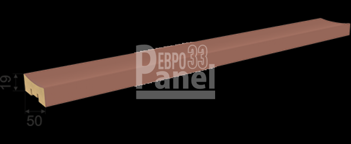 Рекесс De Luxe Mauve 2700 х 19 х 50 мм