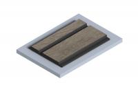Декоративная панель HIWOOD LV133 BR490K