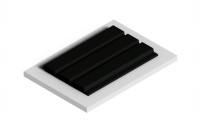 Декоративная панель HIWOOD LV124 BK