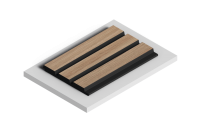 Декоративная панель HIWOOD LV124 BR417K