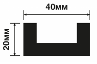 Профиль HIWOOD LB40 G216