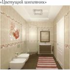 Цветущий шиповник 2700*250*8